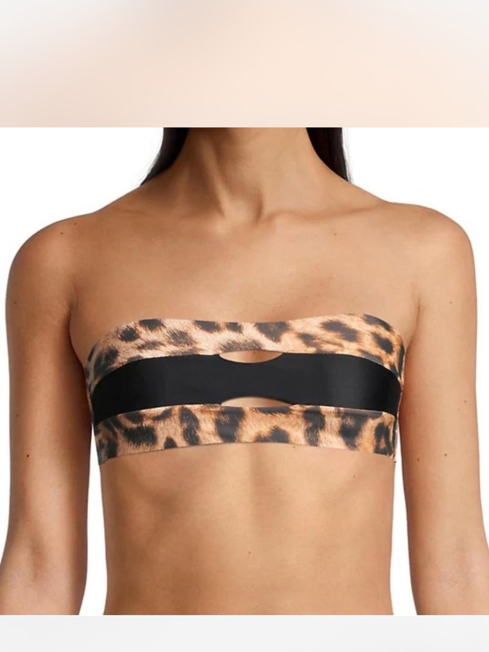 PQ Swim/PilyQ -Jungle Color Block Bandeau Bikini top
